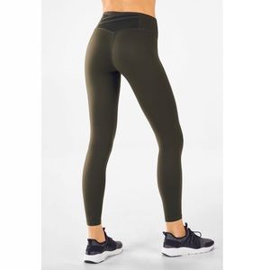 Fabletics Trinity High-Waisted Leggings in Army